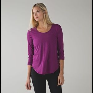 Lululemon Yogini in Heathered Regal Plum
